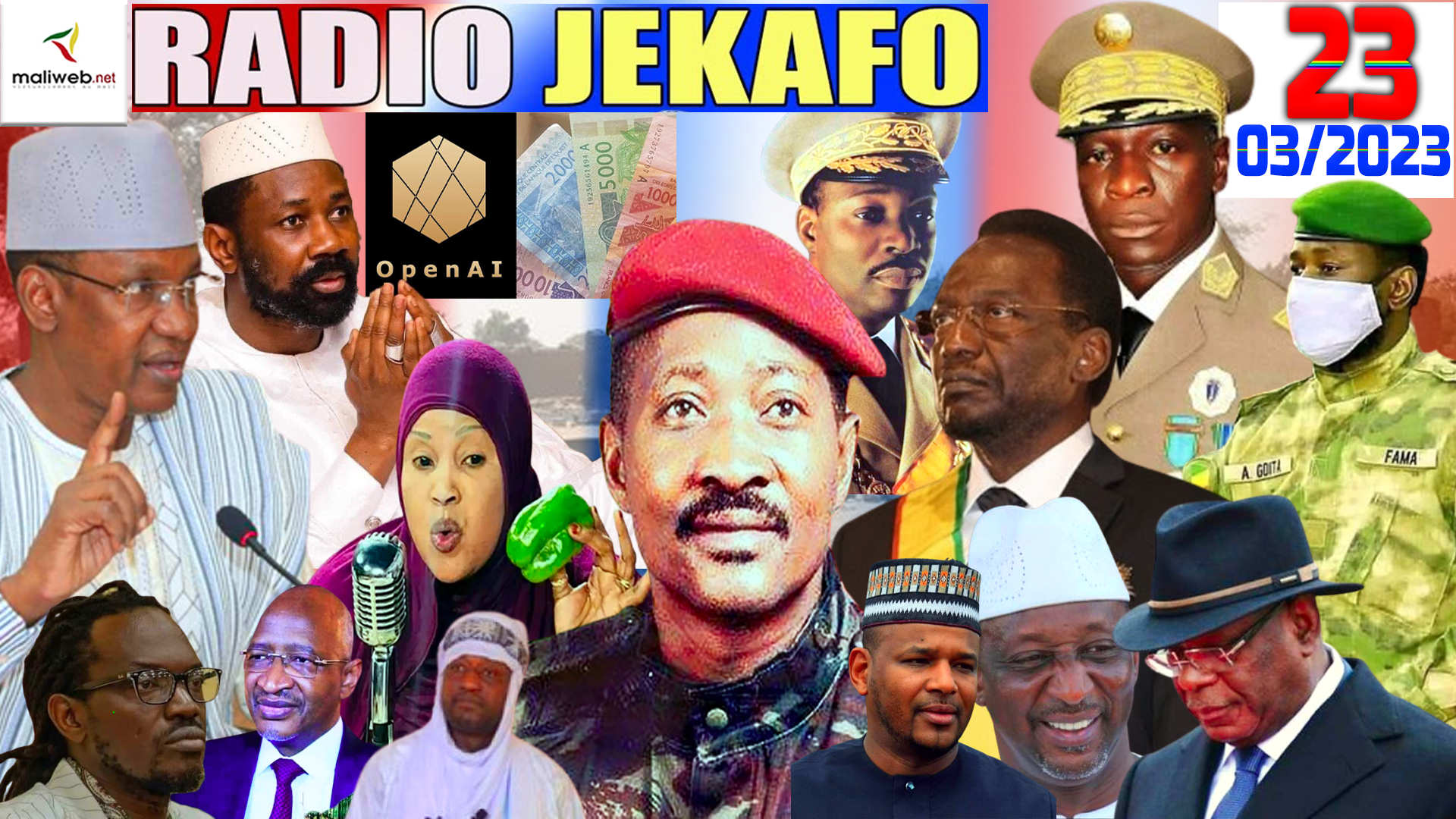 La Revue de Presse de la RADIO JEKAFO du 23 MARS 2023