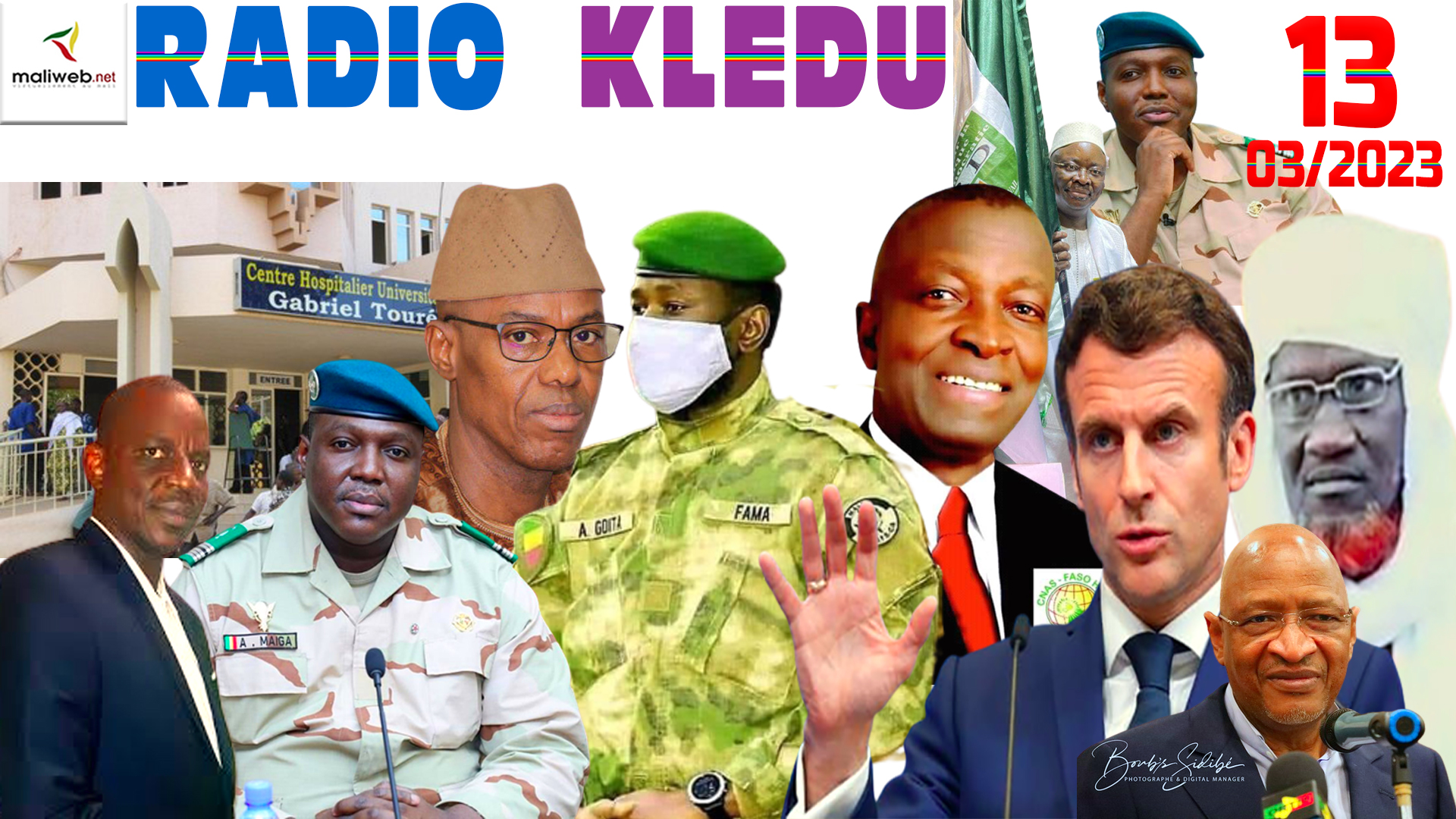 La Revue de Presse de la RADIO KLEDU du 13 MARS 2023