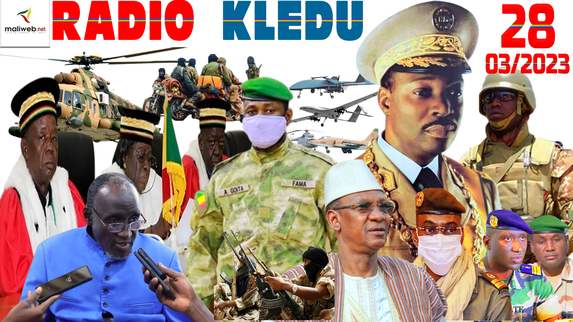 La Revue de Presse de la RADIO KLEDU du 28 MARS 2023