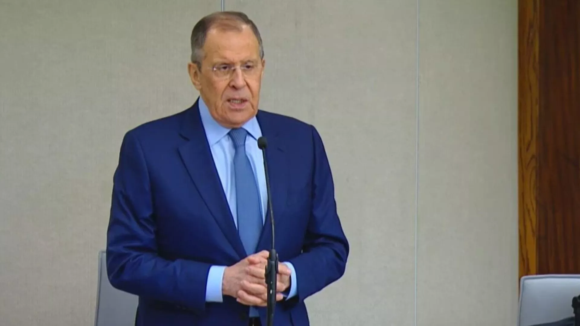 Lavrov: Macron a vu la crise Wagner comme une chance pour défaire stratégiquement la Russie