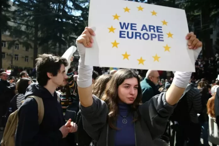 Manifestations en Géorgie