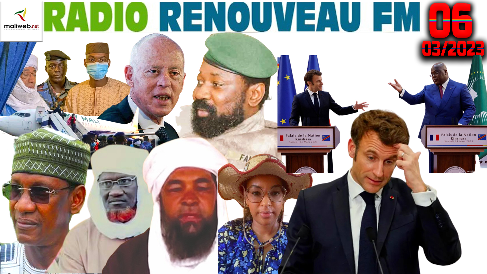 La Revue de Presse de la RADIO RENOUVEAU FM du 06 MARS 2023