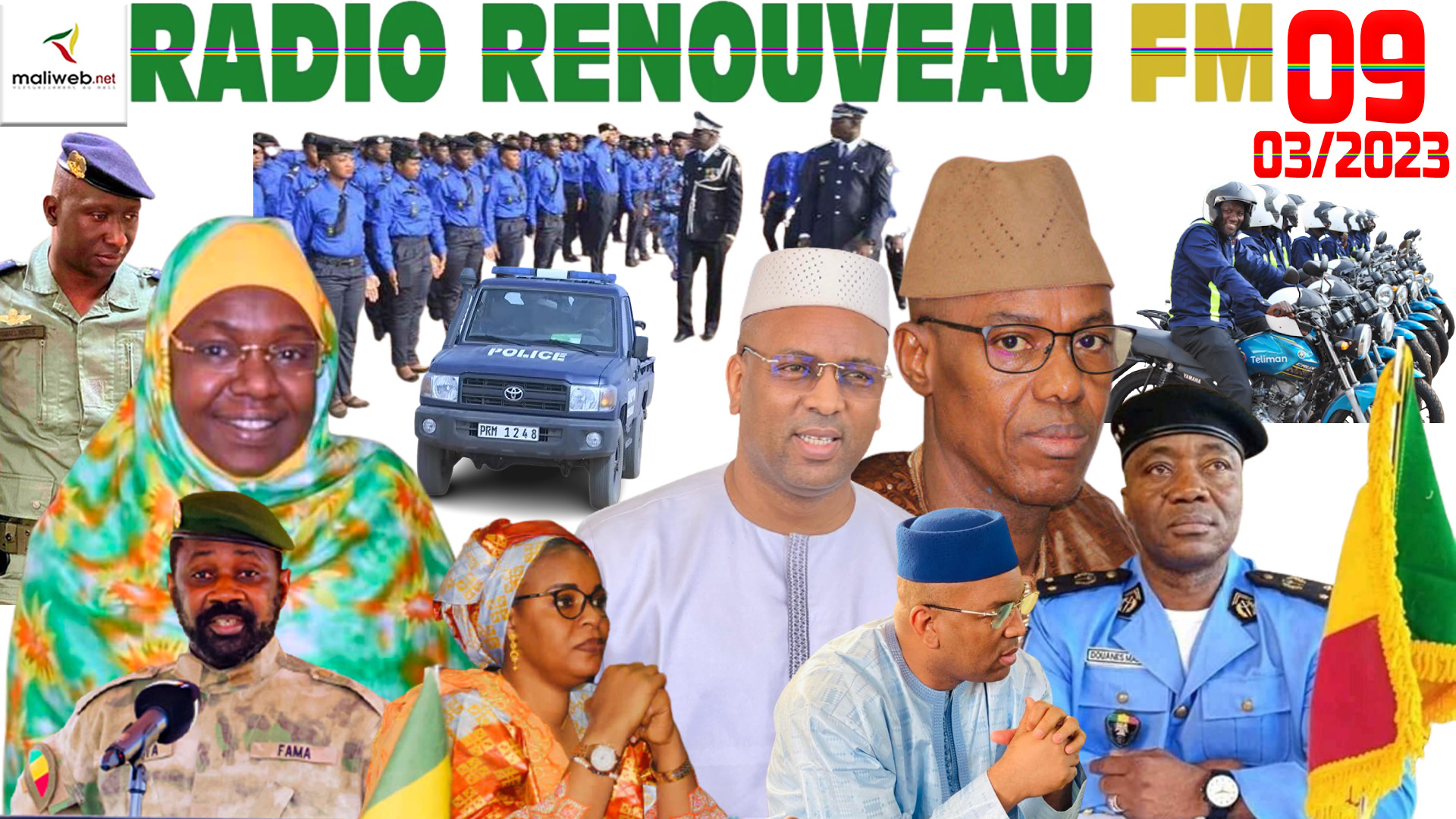 La Revue de Presse de la RADIO RENOUVEAU FM du 09 MARS 2023