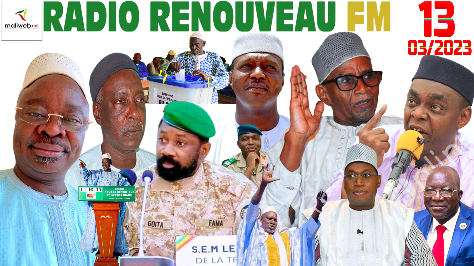 La Revue de Presse de la RADIO RENOUVEAU FM du 13 MARS 2023