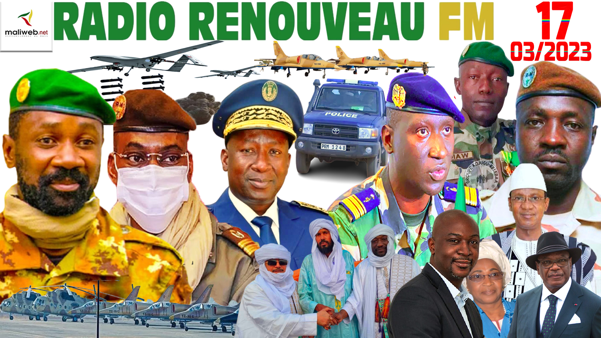 La Revue de Presse de la RADIO RENOUVEAU FM du 17 MARS 2023