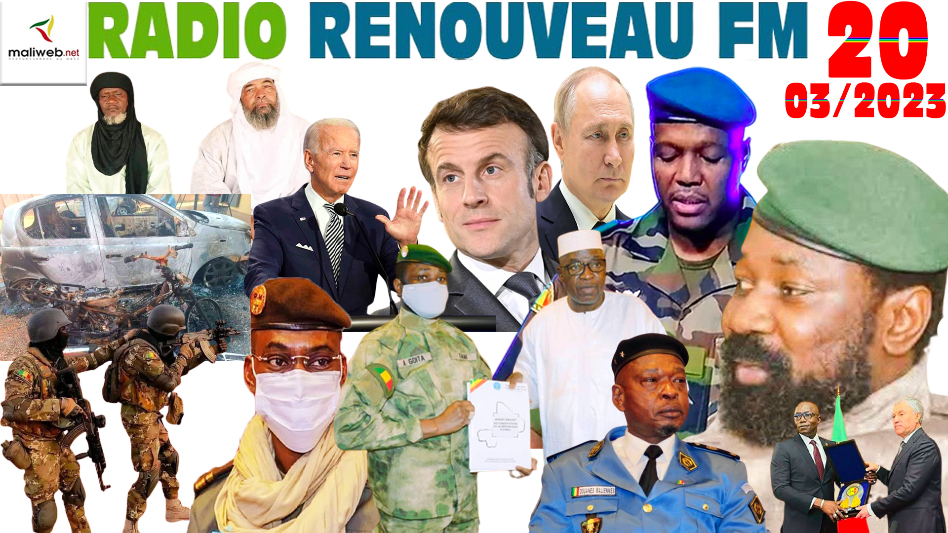 La Revue de Presse de la RADIO RENOUVEAU FM du 20 MARS 2023