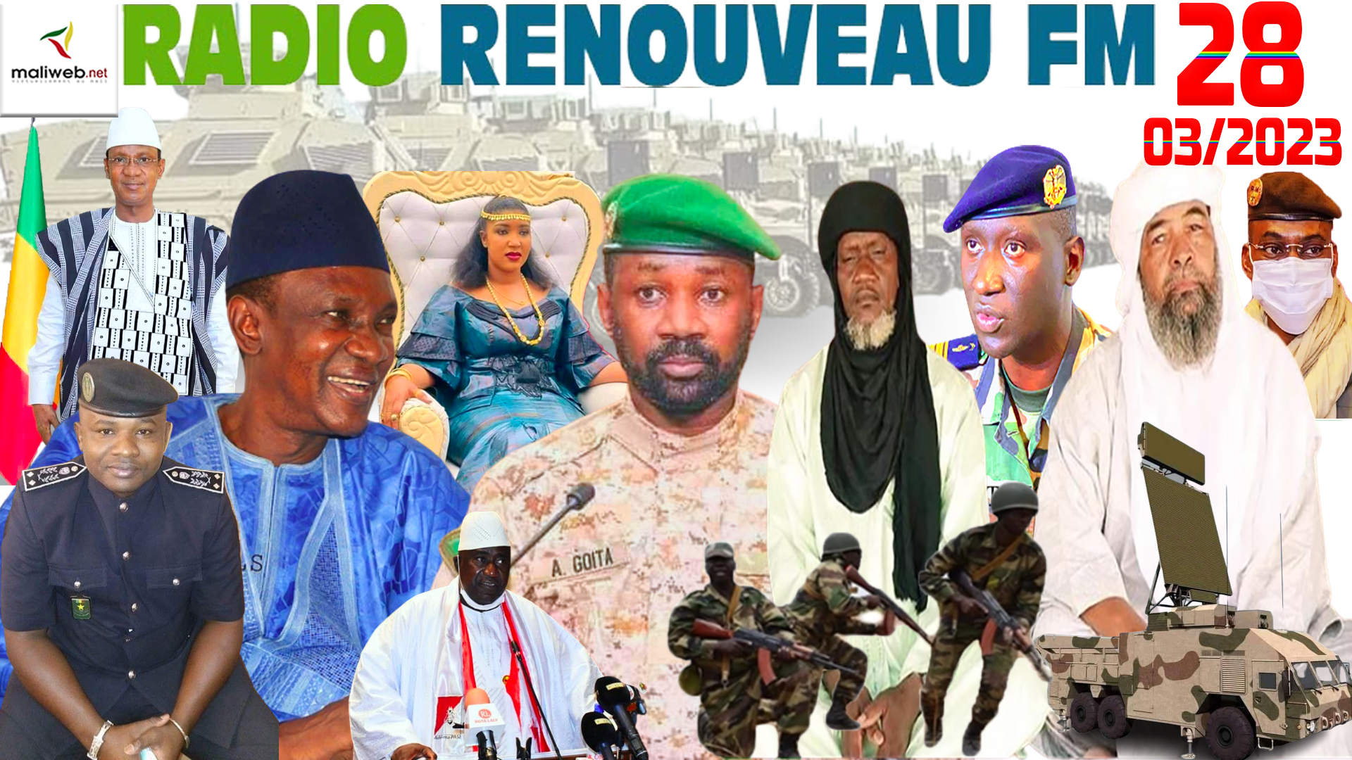 La Revue de Presse de la RADIO RENOUVEAU FM du 28 MARS 2023