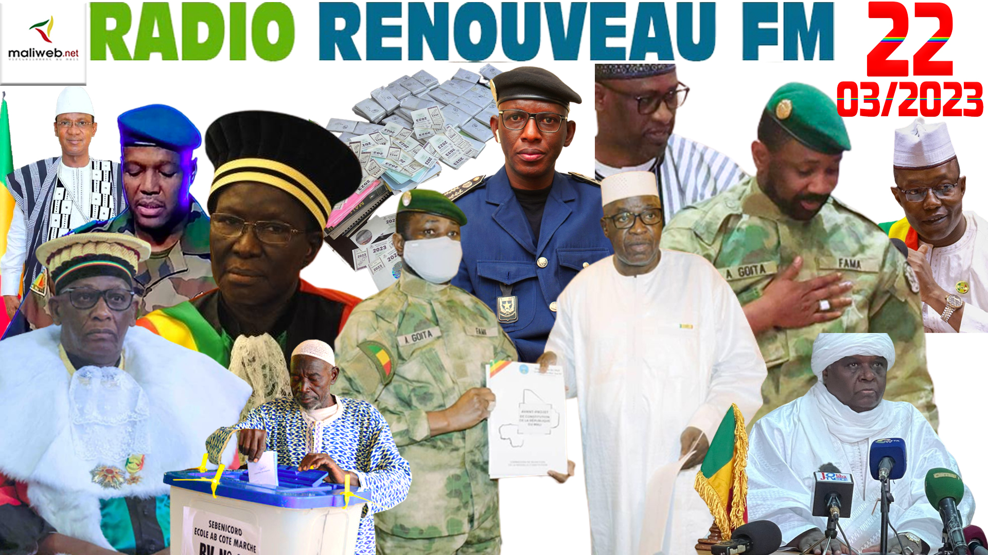 La Revue de Presse de la RADIO RENOUVEAU FM du 22 MARS 2023