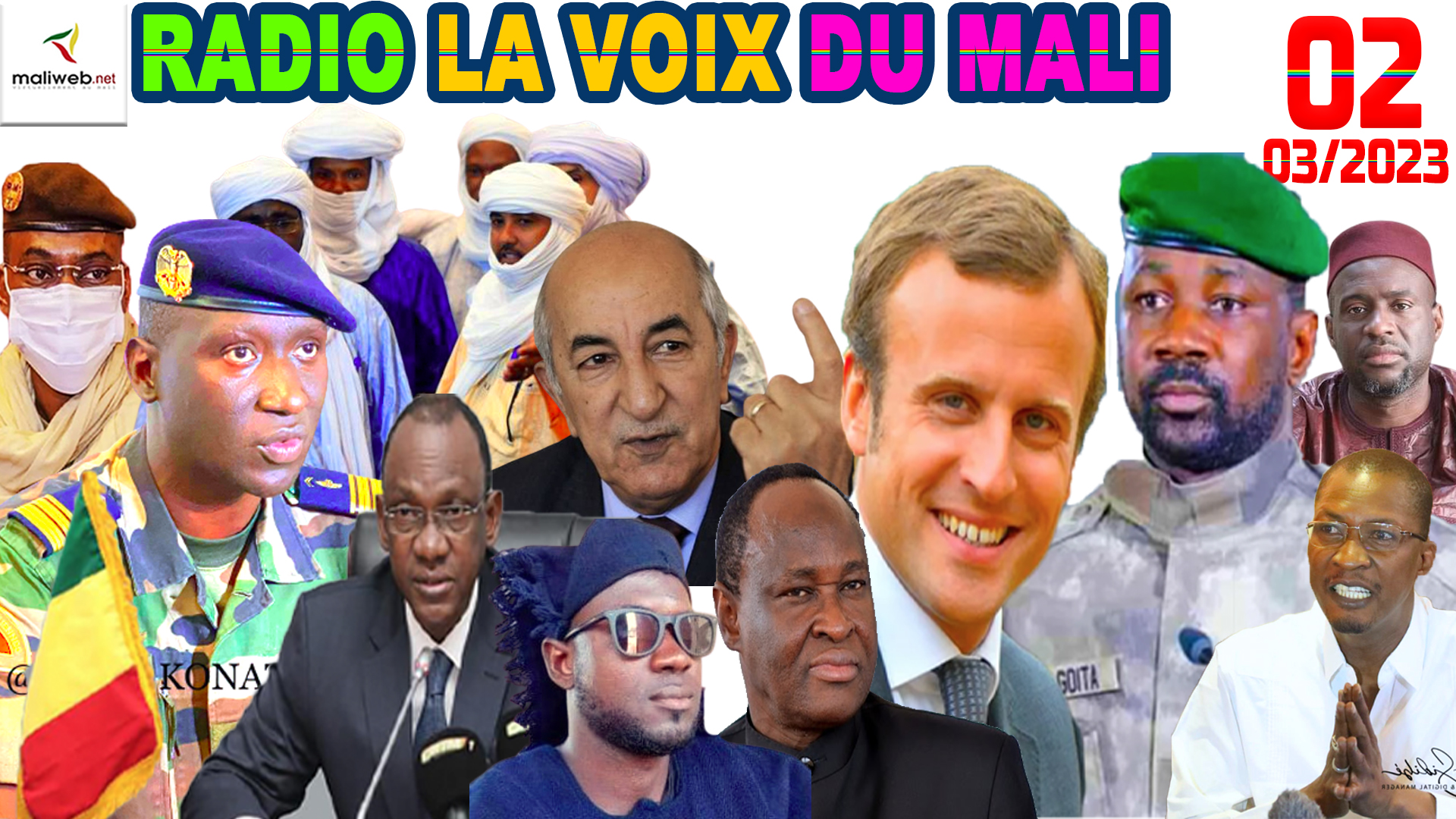 La Revue de Presse de la RADIO LA VOIX DU MALI du 02 MARS 2023