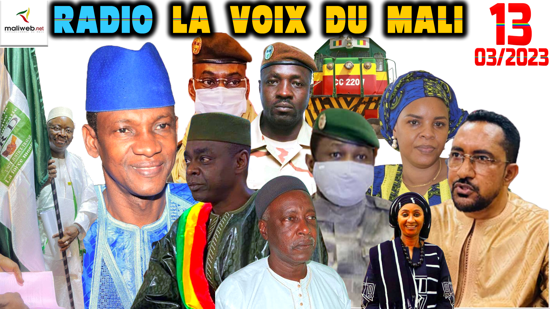La Revue de Presse de la RADIO LA VOIX DU MALI du 13 MARS 2023