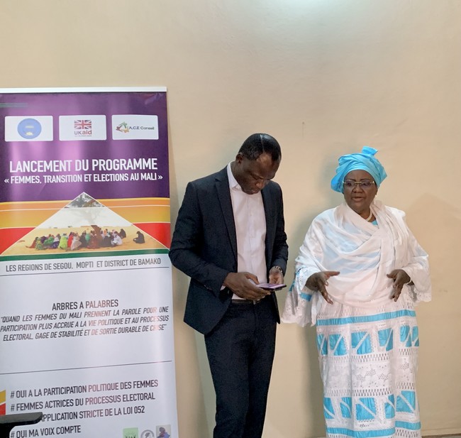 Projet «Femme, Transition et élection au Mali» : Pour une meilleure participation des femmes à la vie politique