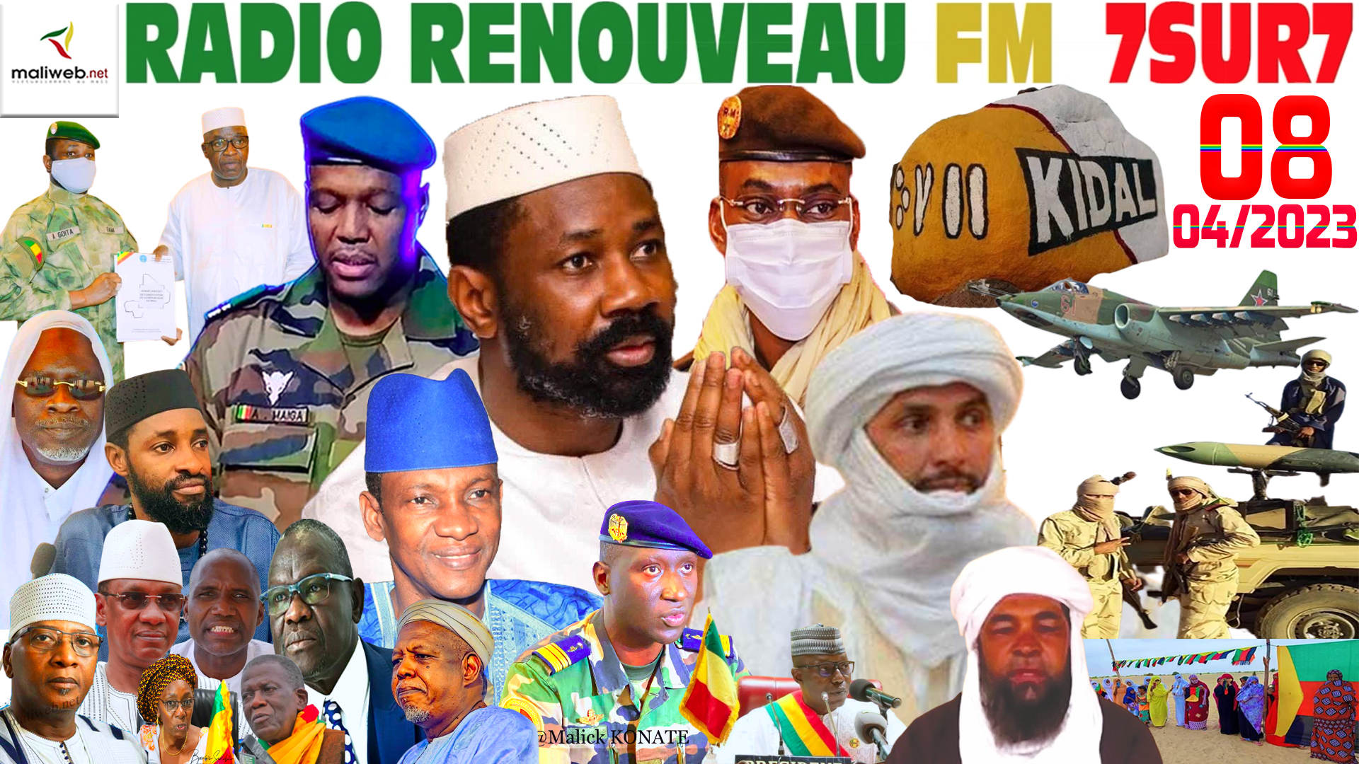 Emission 7SUR7 de la RADIO RENOUVEAU FM du 08 AVRIL 2023