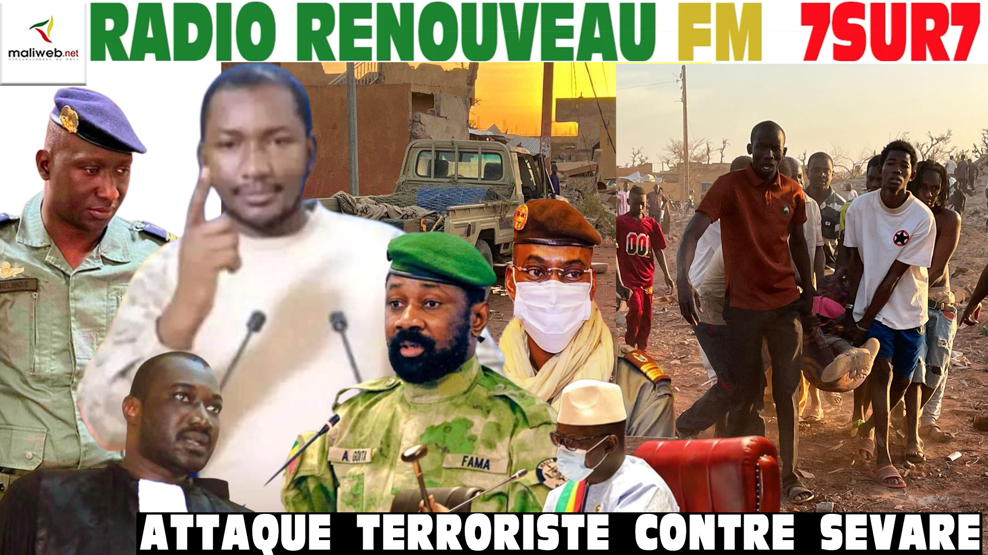 Emission 7SUR7 de la RADIO RENOUVEAU FM du 22 AVRIL 2023