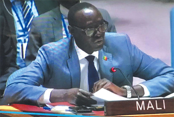 Discours de Monsieur Issa Konfourou, Ambassadeur, Représentant permanent du Mali auprès des Nations Unies a occasion de la réunion du Conseil de sécurité sur la fourniture des armes par les pays occidentaux à Ukraine