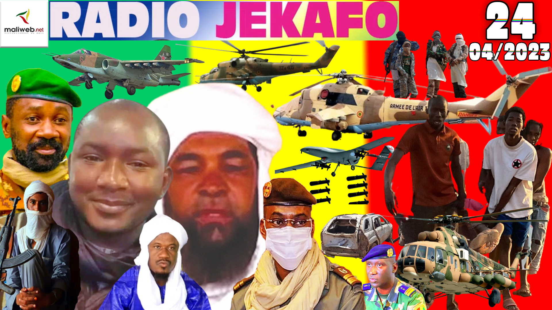 La Revue de Presse de la RADIO JEKAFO du 24 AVRIL 2023