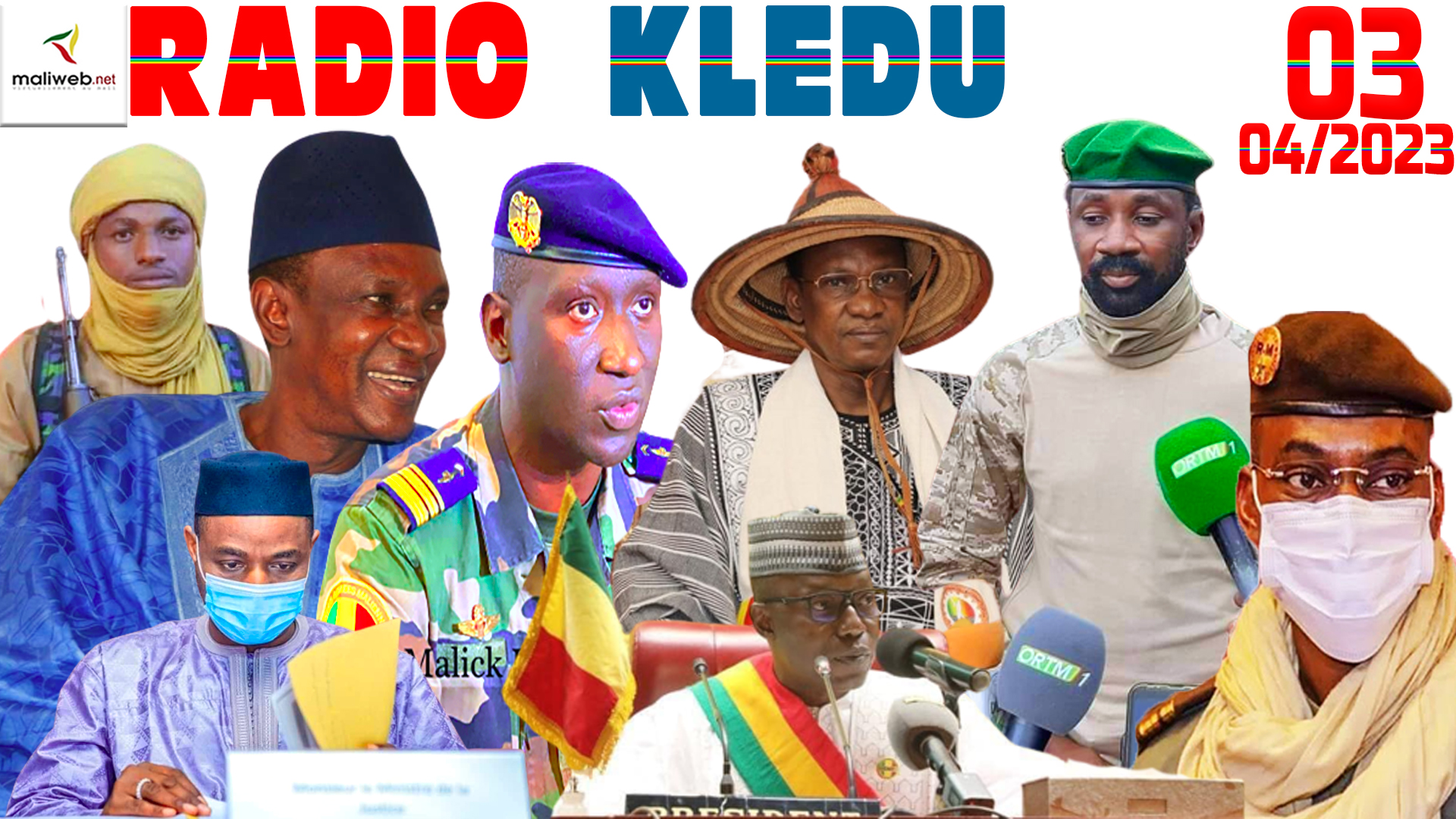 La Revue de Presse de la RADIO KLEDU du 03 AVRIL 2023