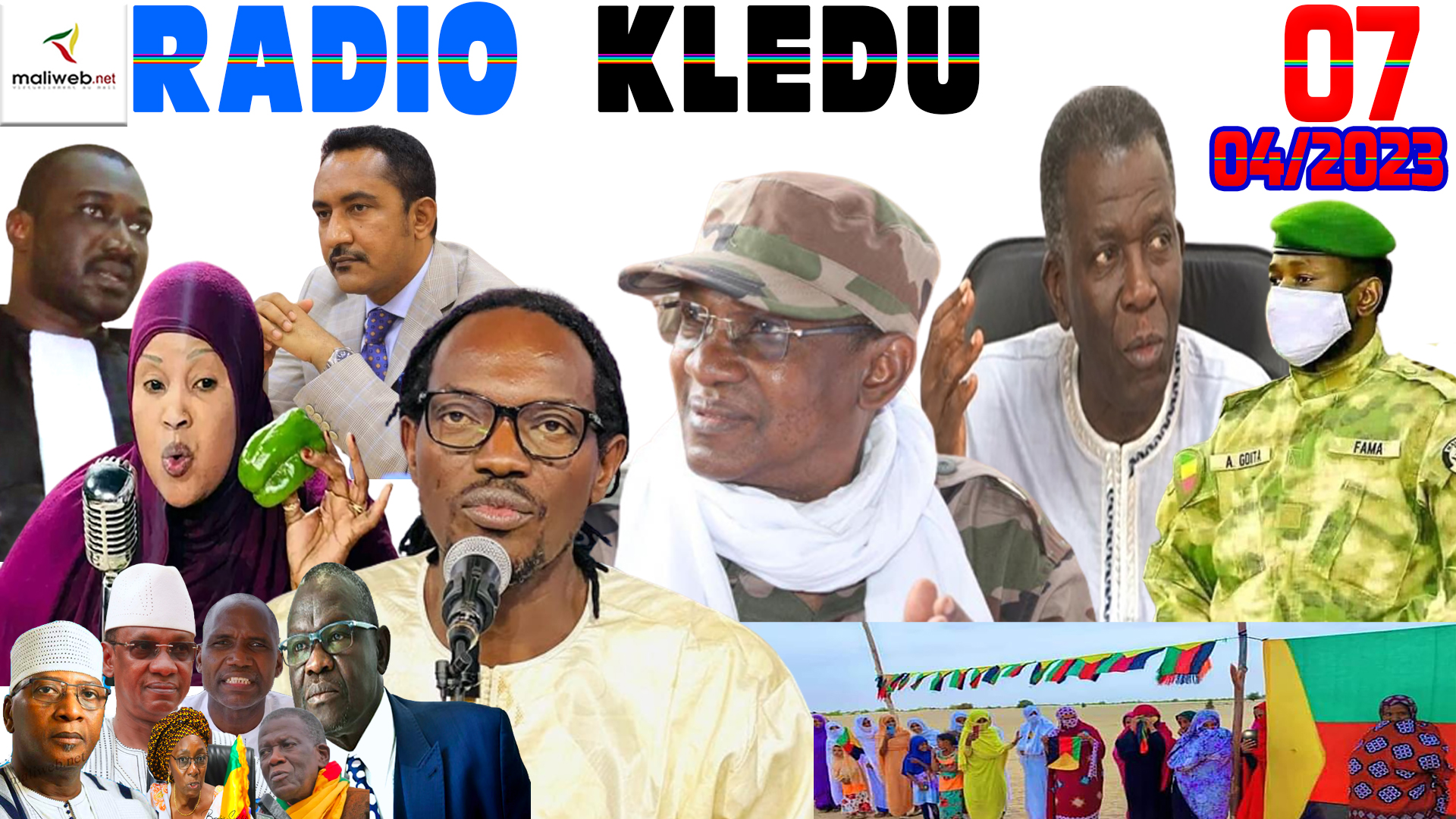 La Revue de Presse de la RADIO KLEDU du 07 AVRIL 2023