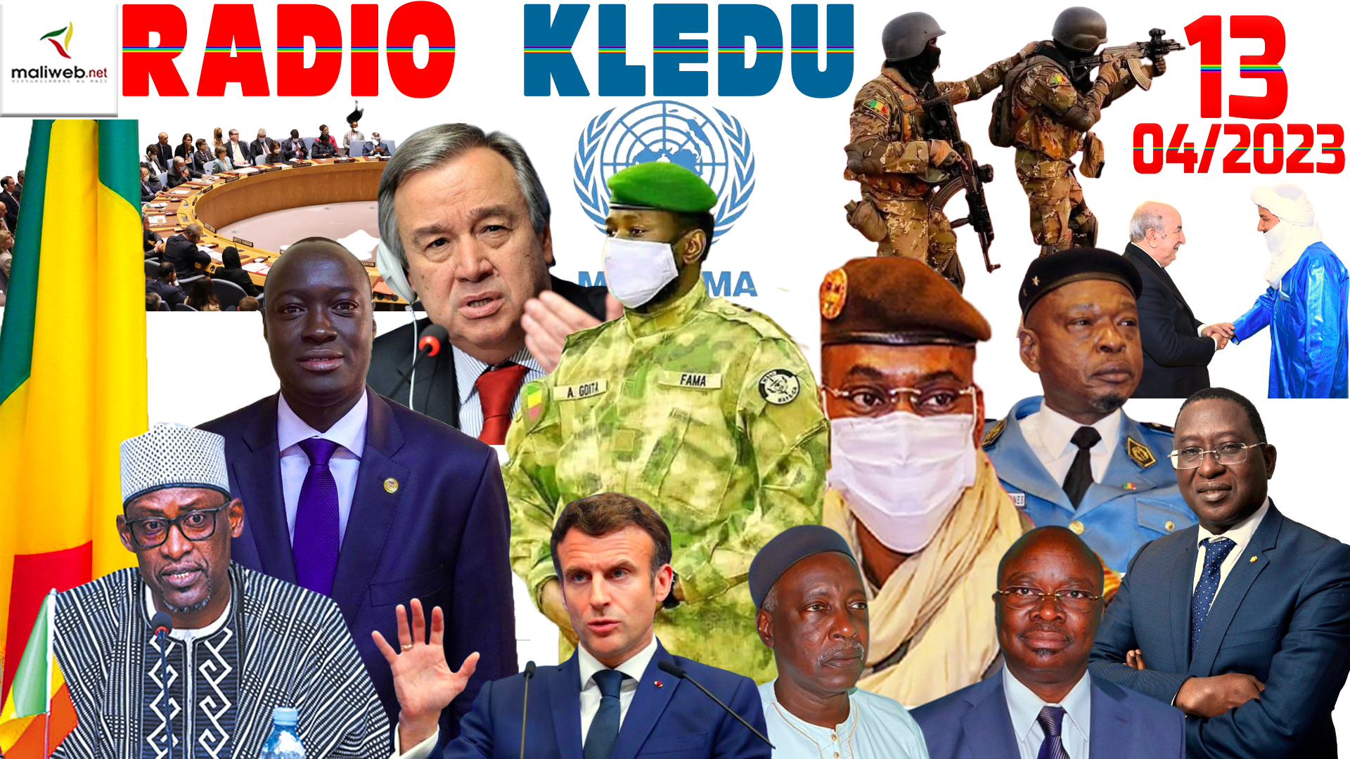 La Revue de Presse de la RADIO KLEDU du 13 AVRIL 2023