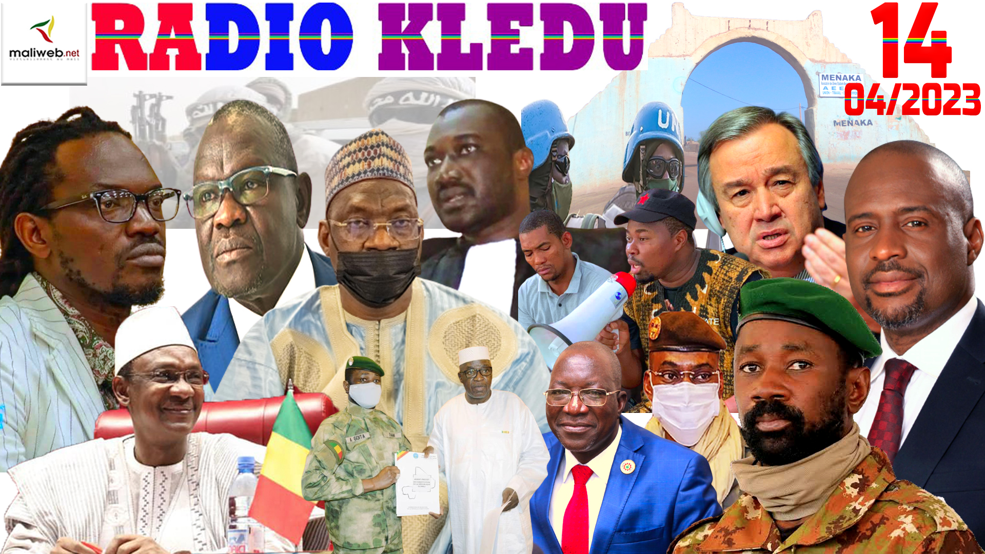 La Revue de Presse de la RADIO KLEDU du 14 AVRIL 2023