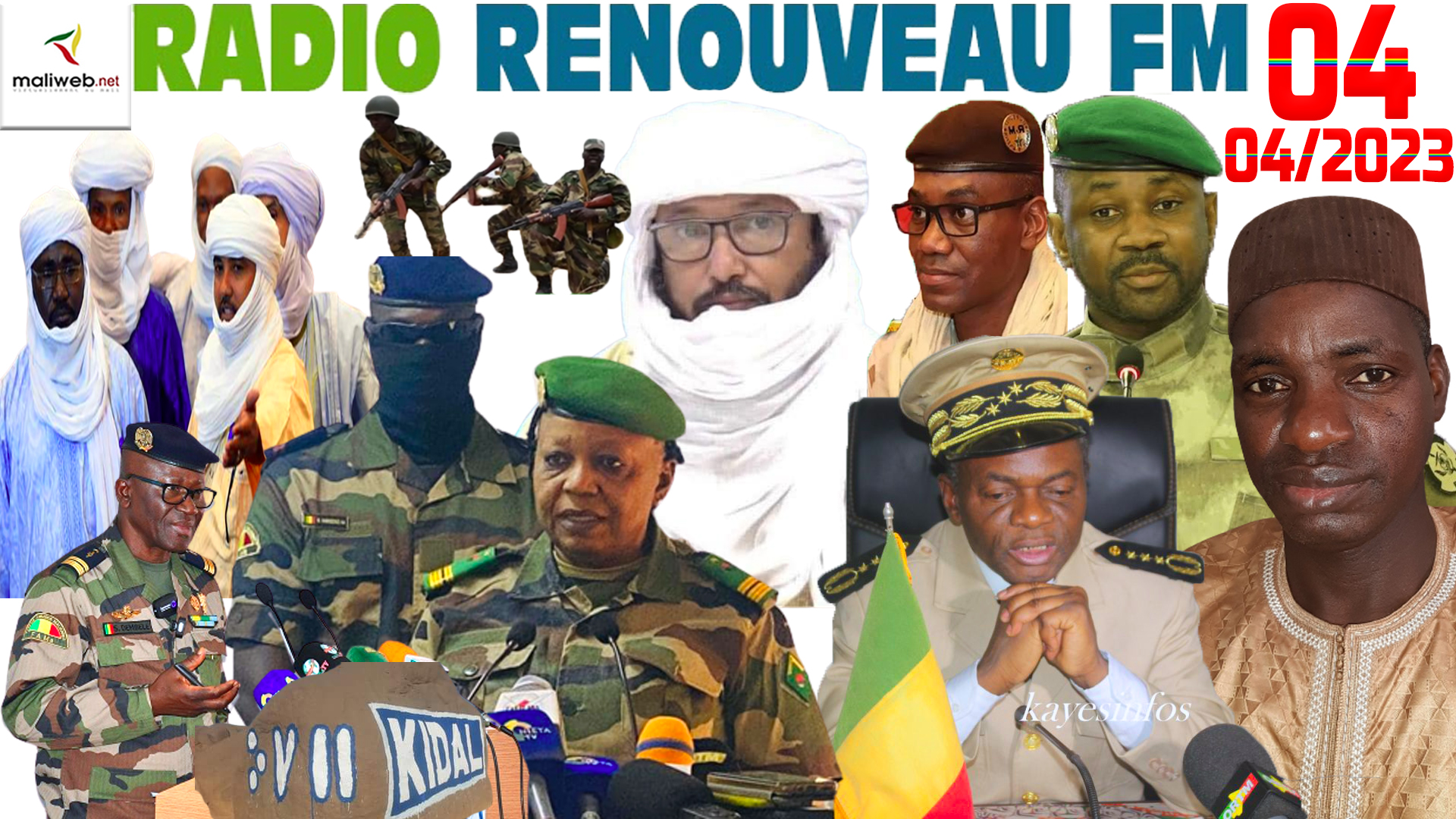 La Revue de Presse de la RADIO RENOUVEAU FM du 04 AVRIL 2023