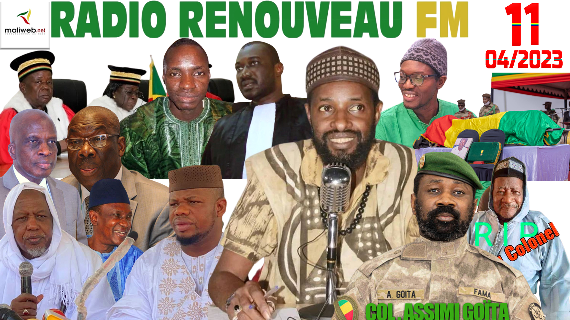 La Revue de Presse de la RADIO RENOUVEAU FM du 11 AVRIL 2023