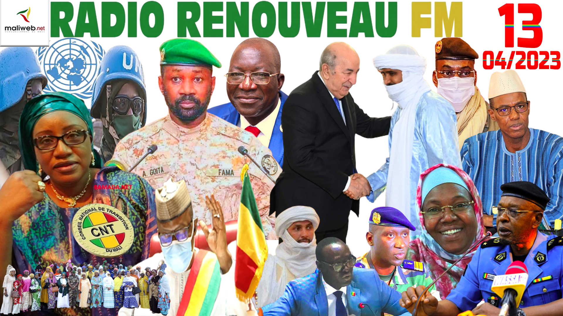 La Revue de Presse de la RADIO RENOUVEAU FM du 13 AVRIL 2023