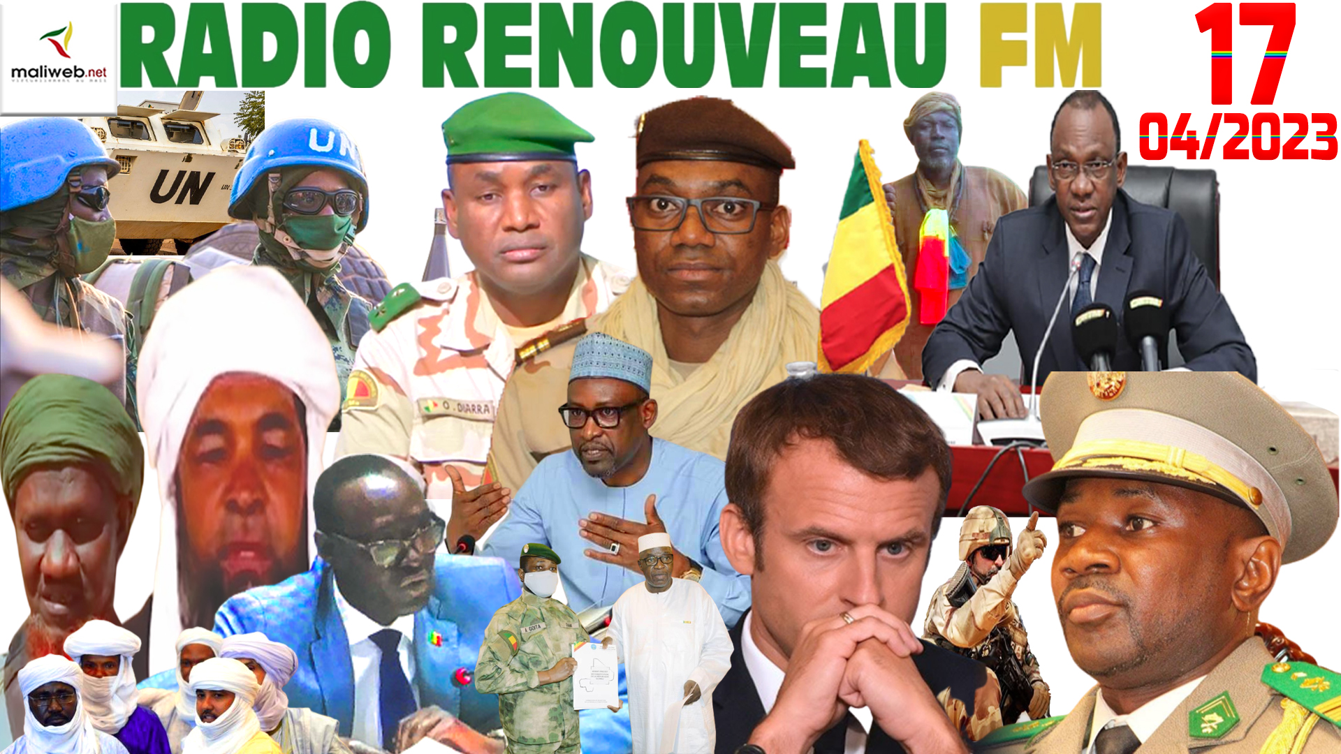 La Revue de Presse de la RADIO RENOUVEAU FM du 17 AVRIL 2023