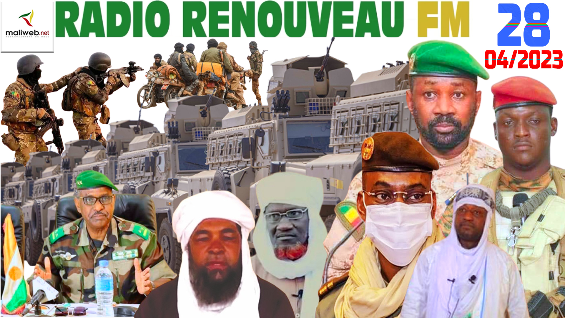 La Revue de Presse de la RADIO RENOUVEAU FM du 28 AVRIL 2023