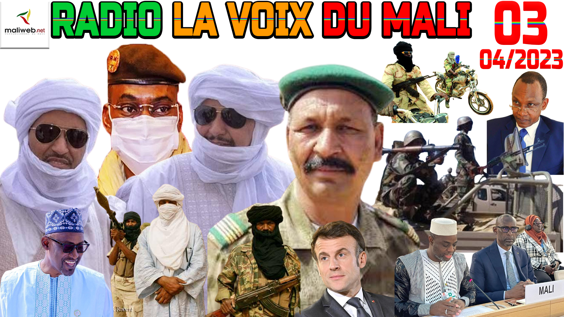 La Revue de Presse de la RADIO LA VOIX DU MALI du 01 AVRIL 2023