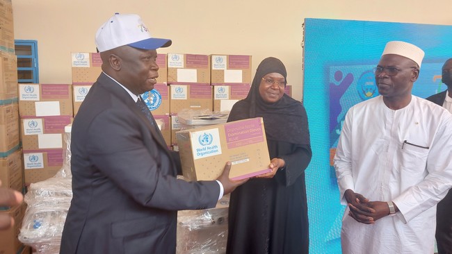 Mali : le bureau de l’OMS offre un lot de matériels et d’équipements d’une valeur de plus de 62 millions de Fcfa