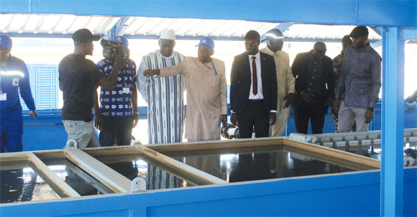 Desserte en eau potable : Mise en service partielle de la station de Sotuba