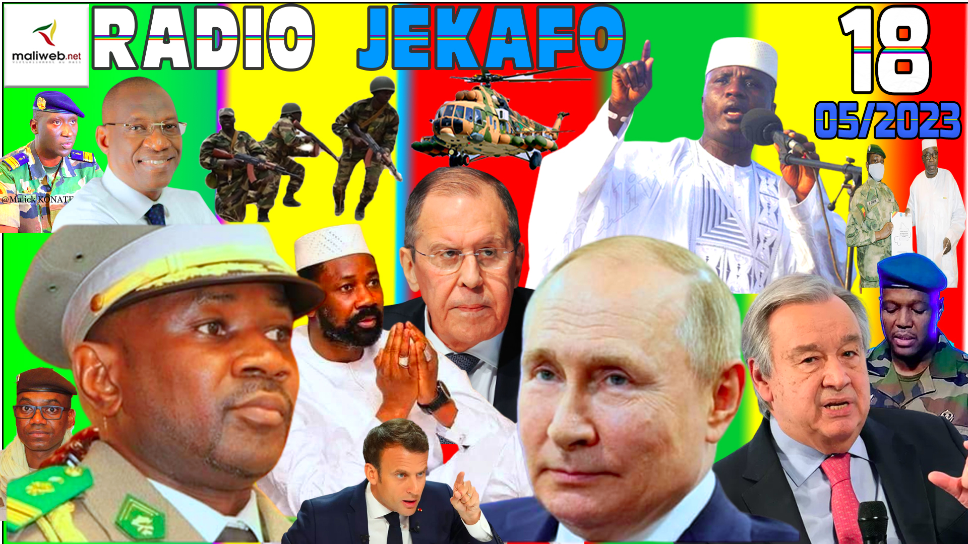 La Revue de Presse de la RADIO JEKAFO du 18 MAI 2023vidéo