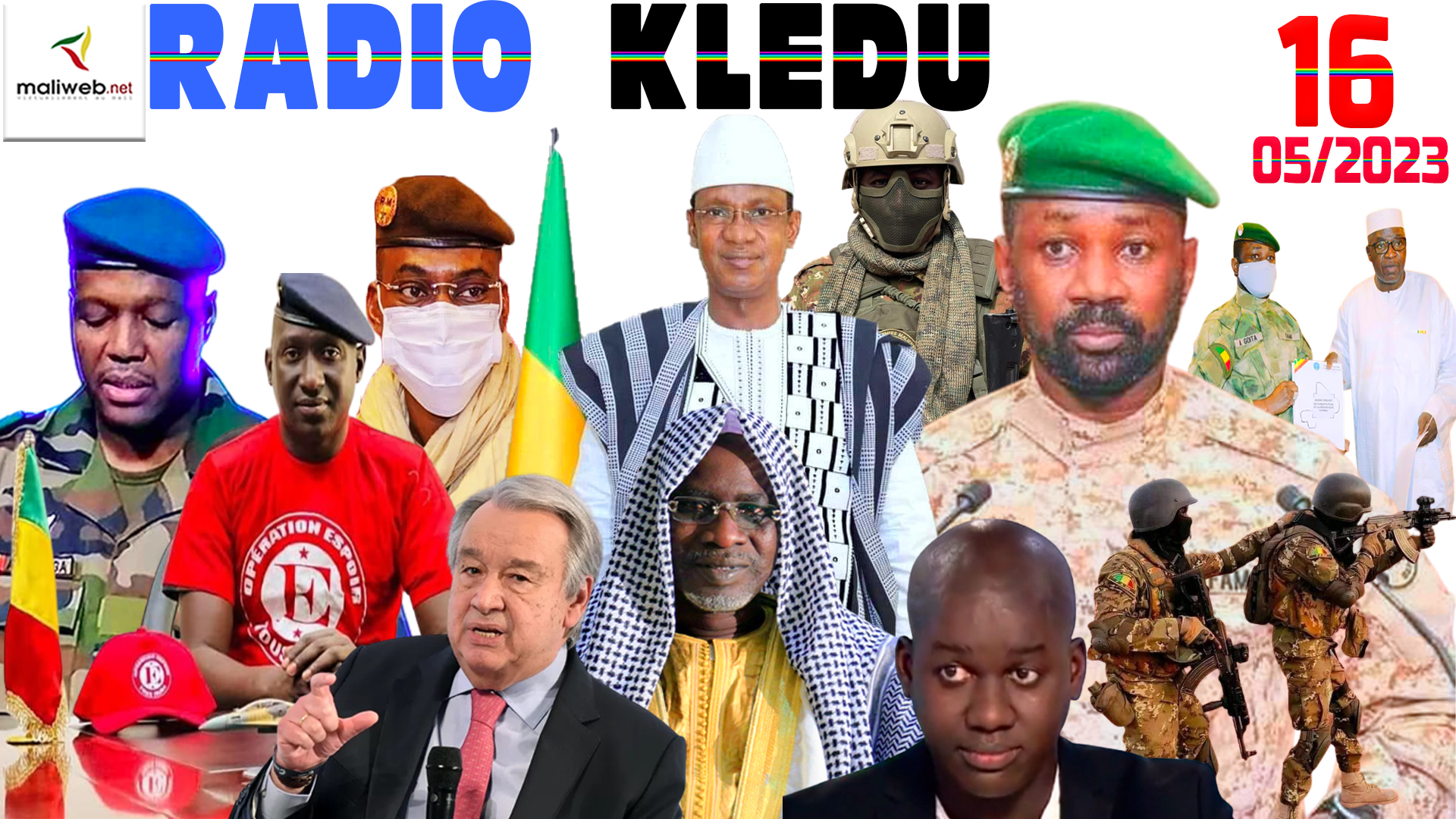 La Revue de Presse de la RADIO KLEDU du 16 MAI 2023