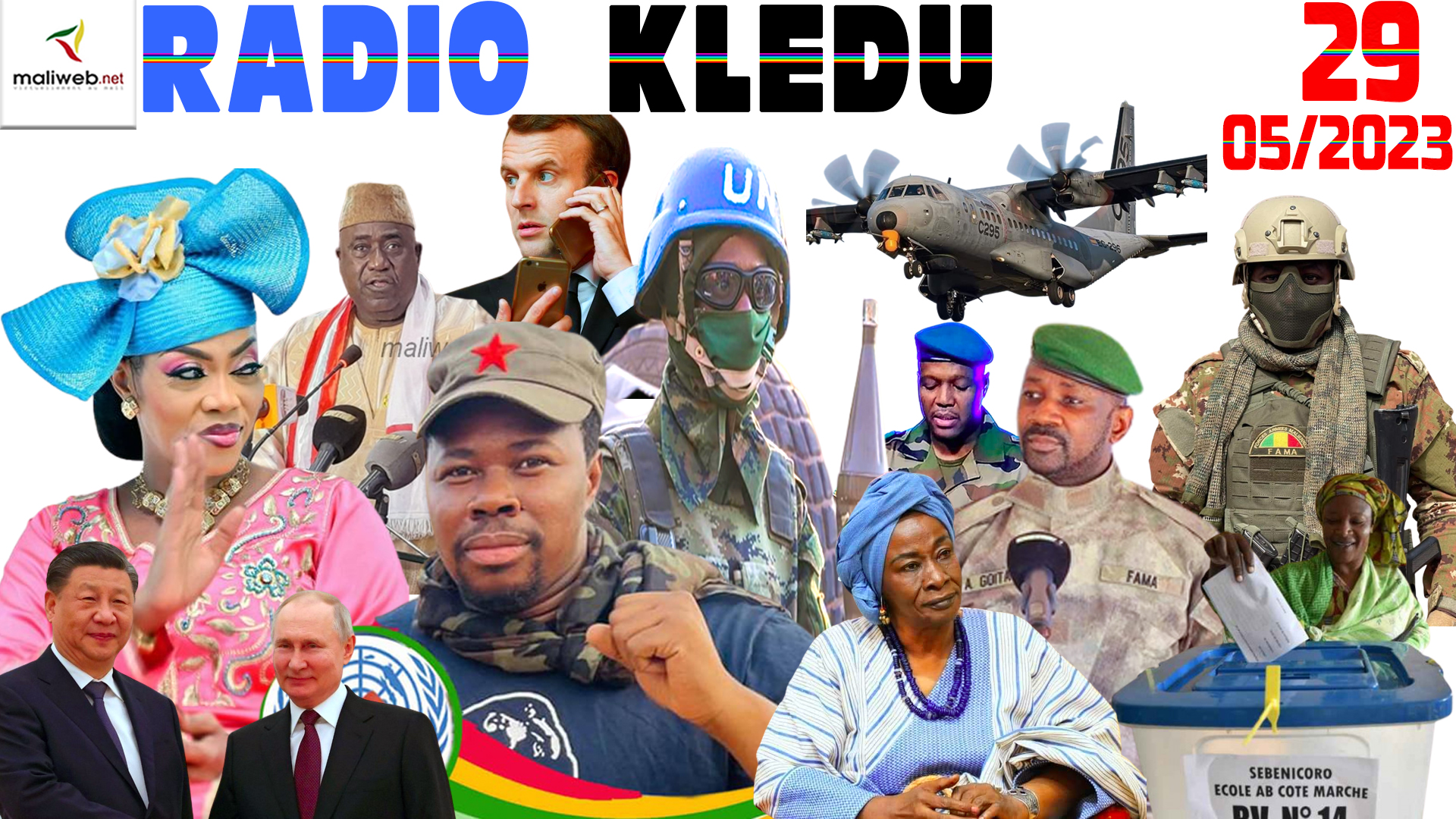 La Revue de Presse de la RADIO KLEDU du 29 MAI 2023