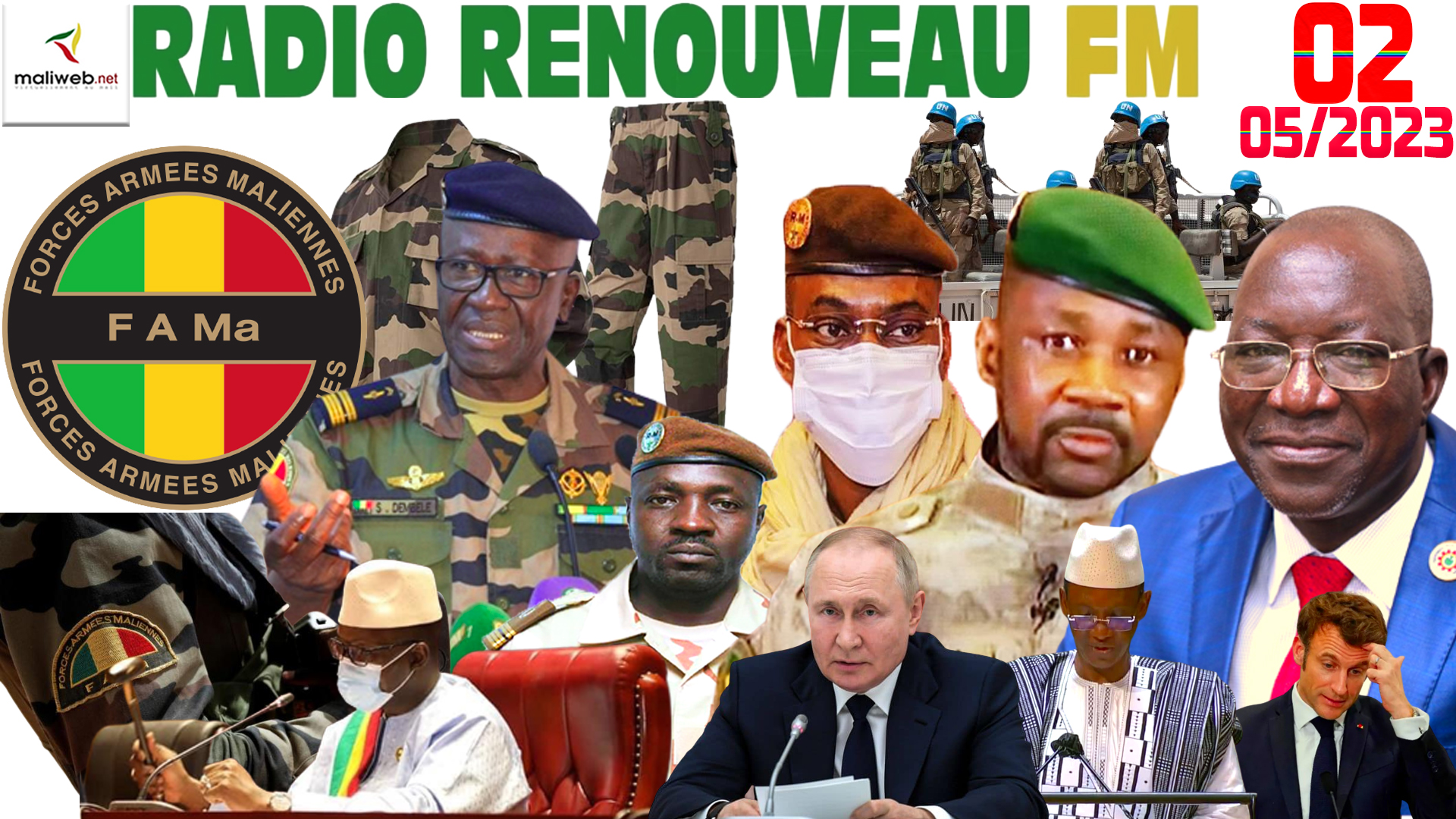 La Revue de Presse de la RADIO RENOUVEAU FM du 02 MAI 2023