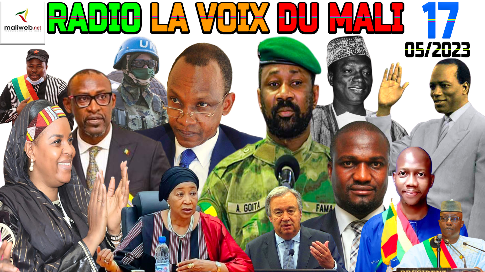 La Revue de Presse de la RADIO LA VOIX DU MALI du 17 MAI 2023