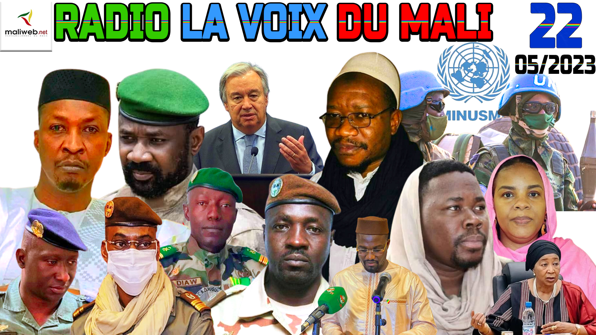 La Revue de Presse de la RADIO LA VOIX DU MALI du 22 MAI 2023