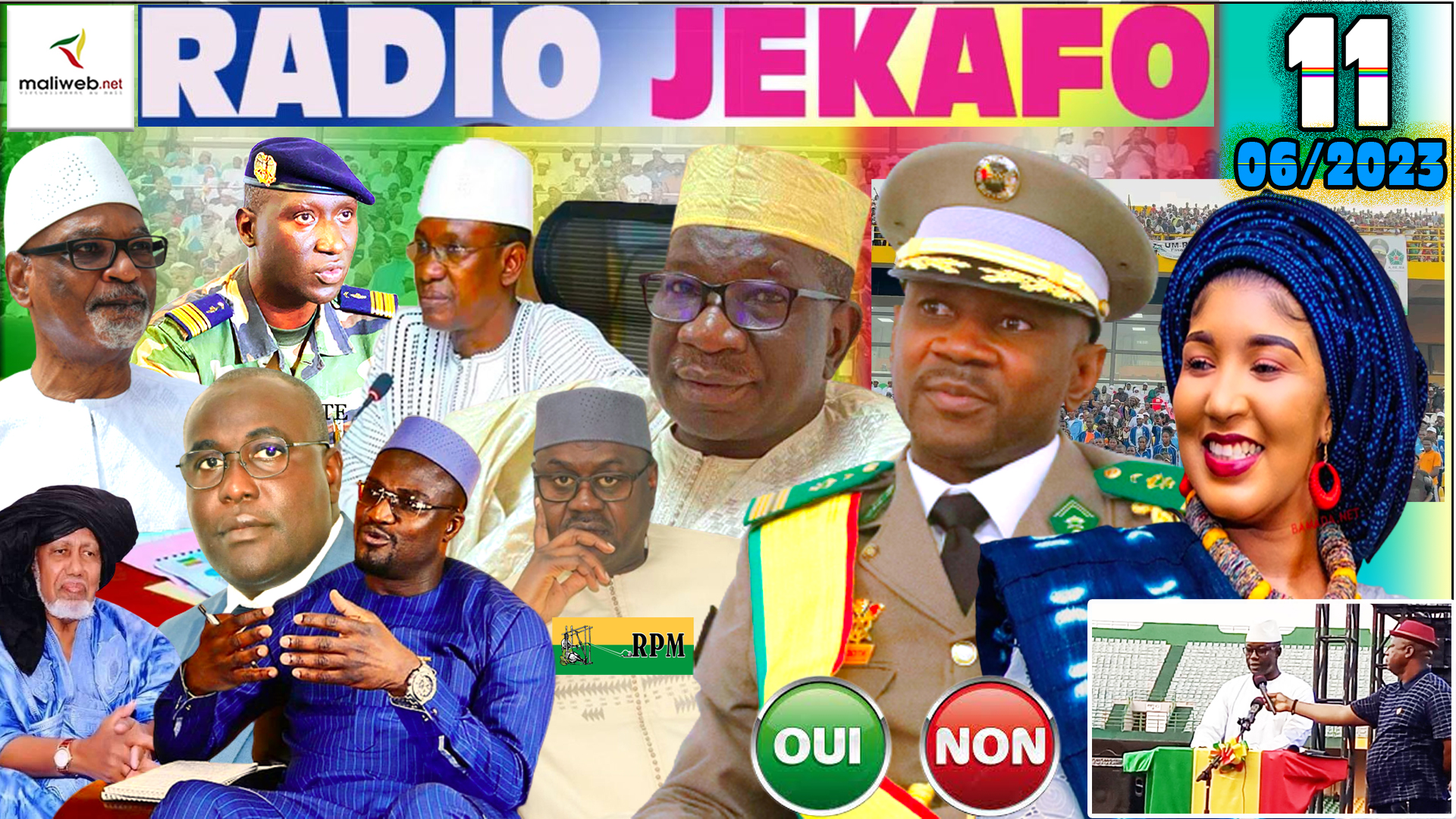 La Revue de Presse de la RADIO JEKAFO du 12 JUIN 2023