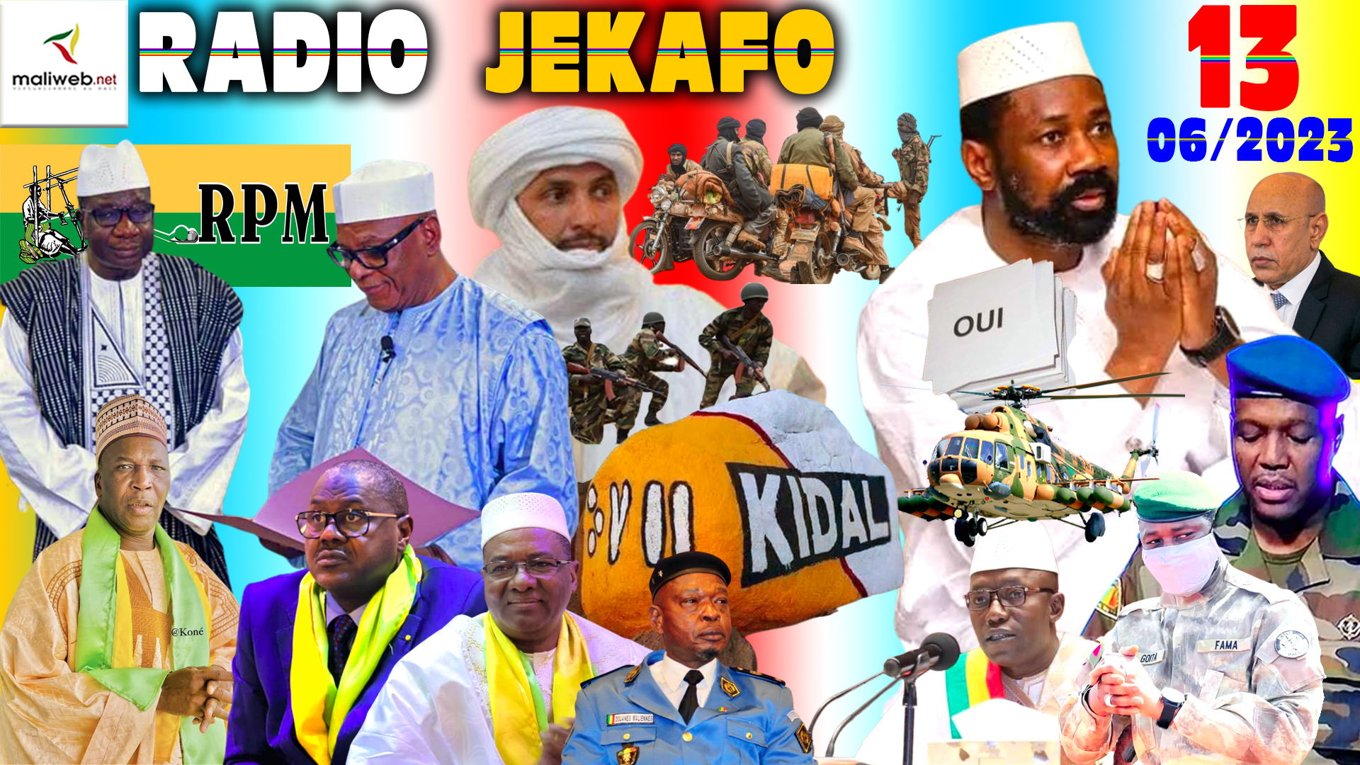 La Revue de Presse de la RADIO JEKAFO du 13 JUIN 2023