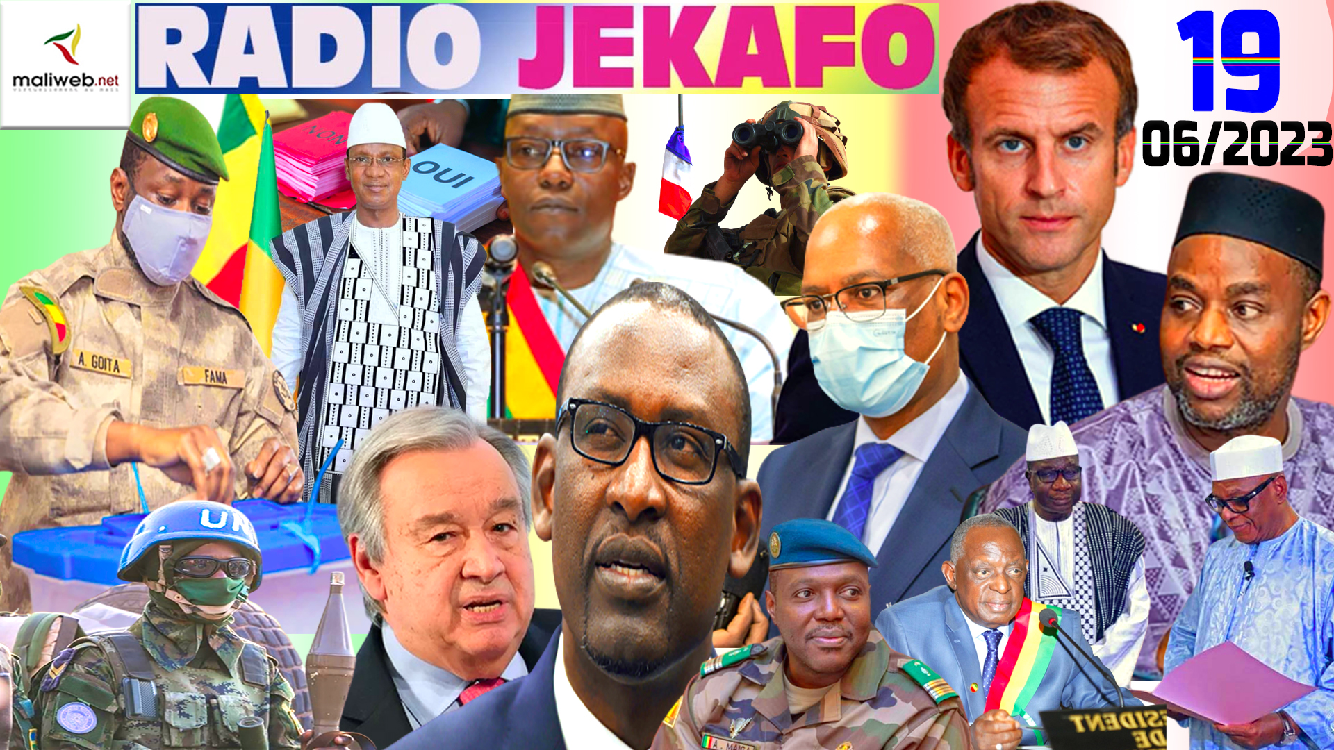 La Revue de Presse de la RADIO JEKAFO du 19 JUIN 2023