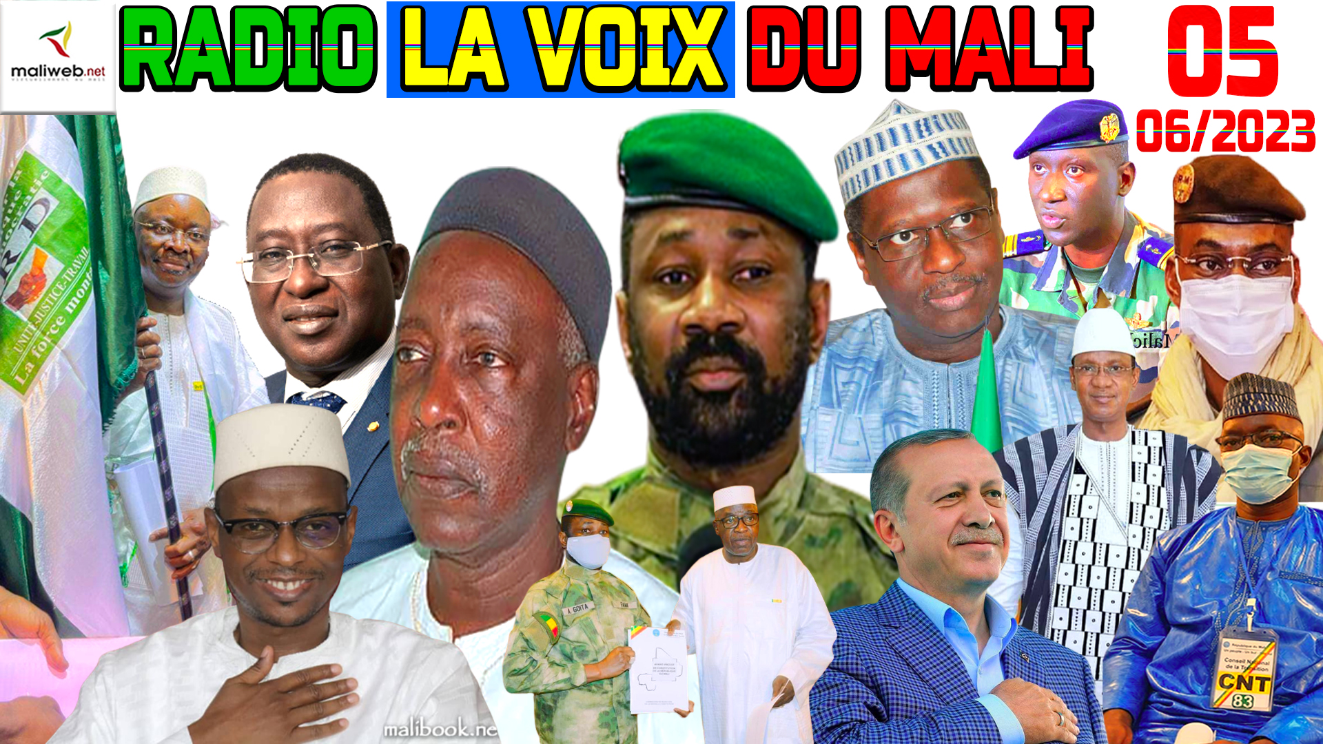 La Revue de Presse de la RADIO LA VOIX DU MALI du 05 JUIN 2023