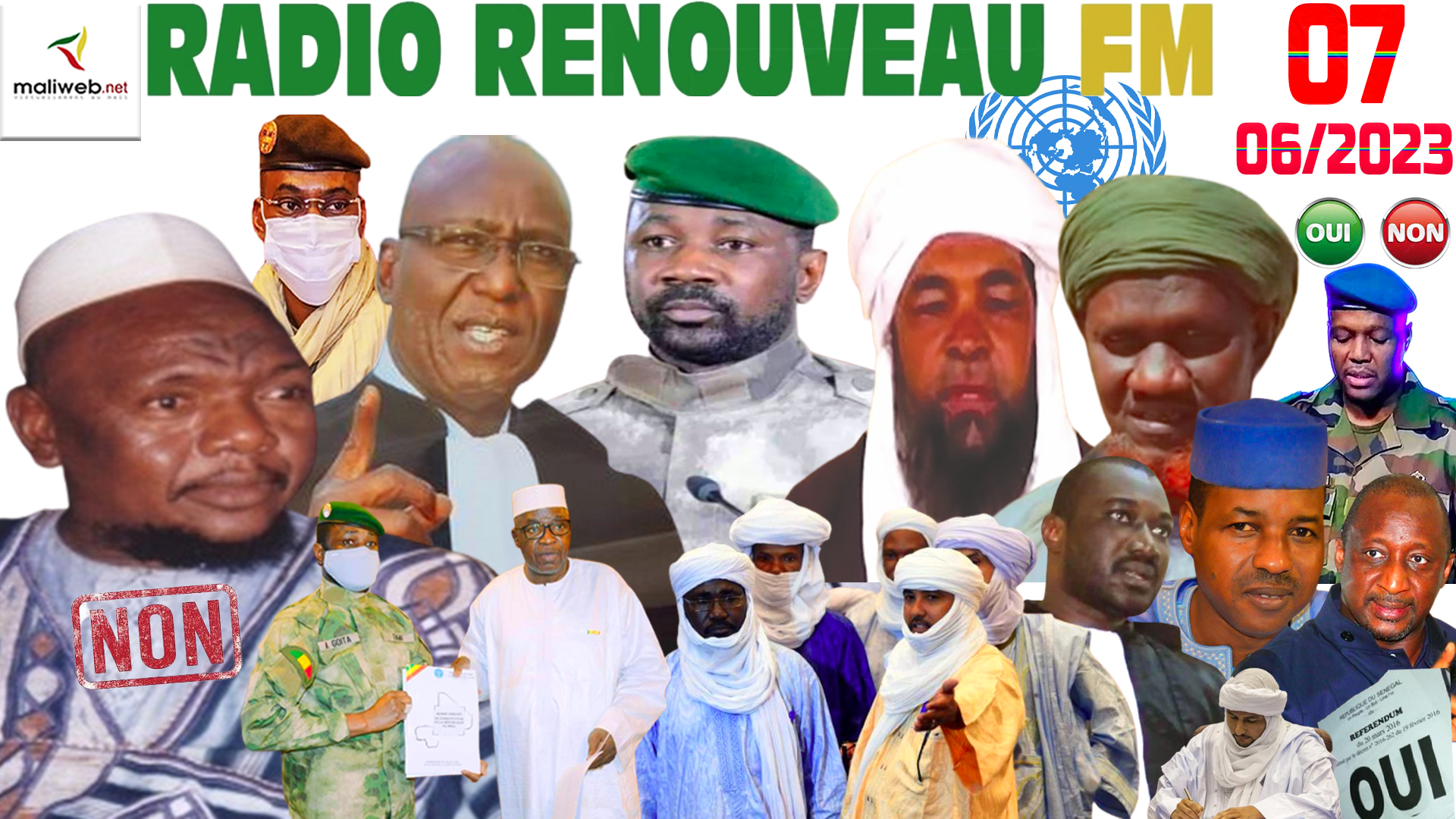 La Revue de Presse de la RADIO RENOUVEAU FM du 07 JUIN 2023