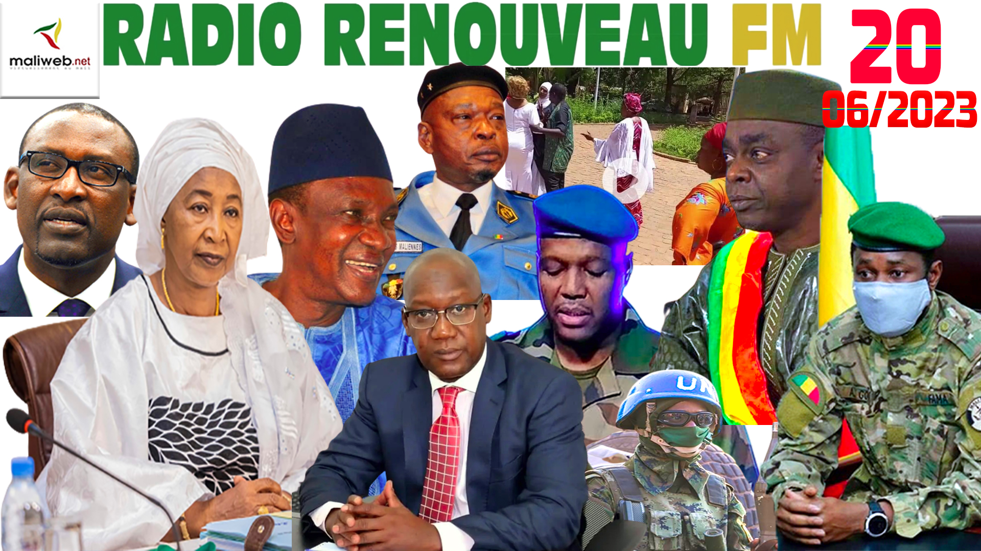 La Revue de Presse de la RADIO RENOUVEAU FM du 20 JUIN 2023