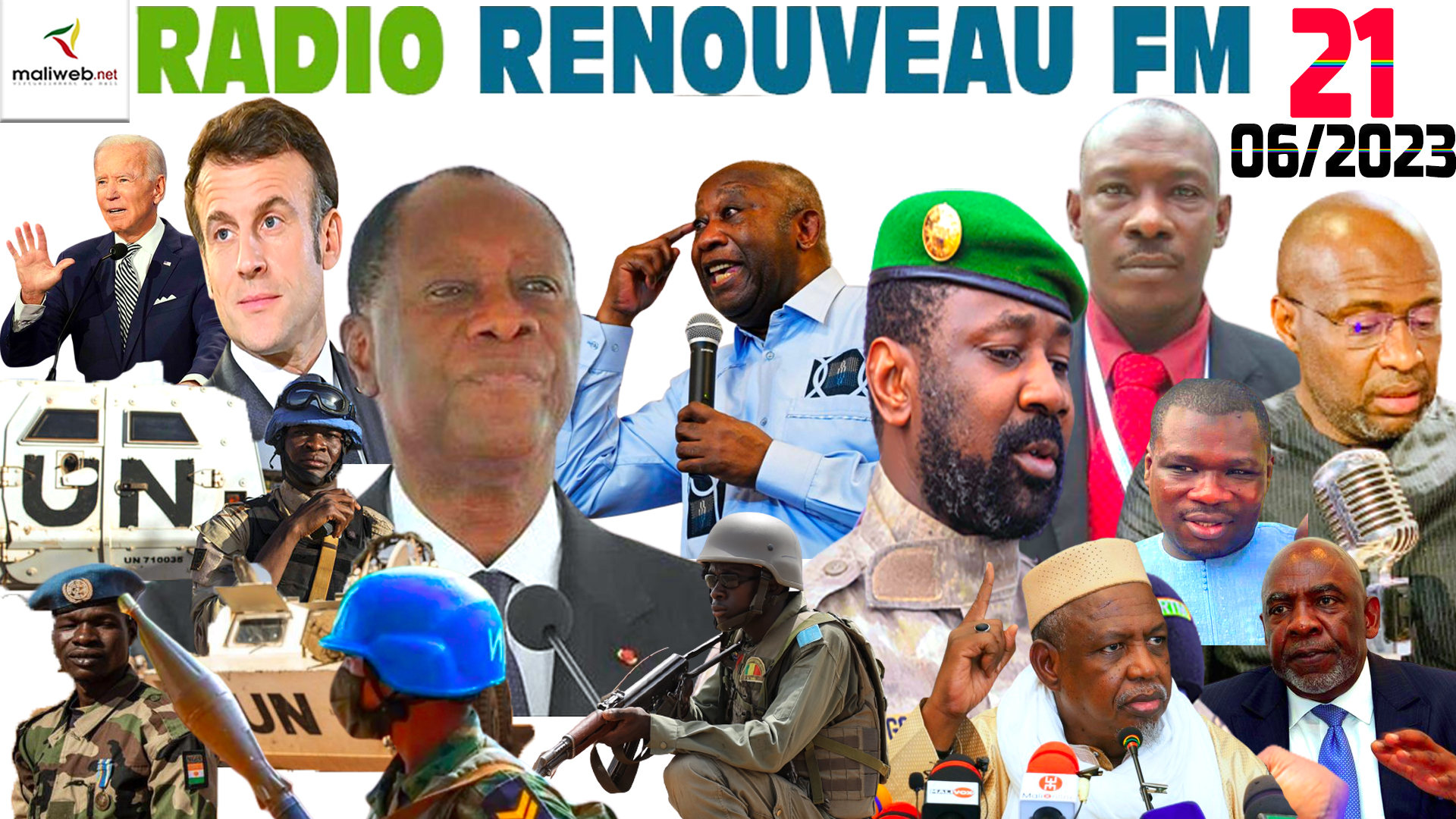 La Revue de Presse de la RADIO RENOUVEAU FM du 21 JUIN 2023