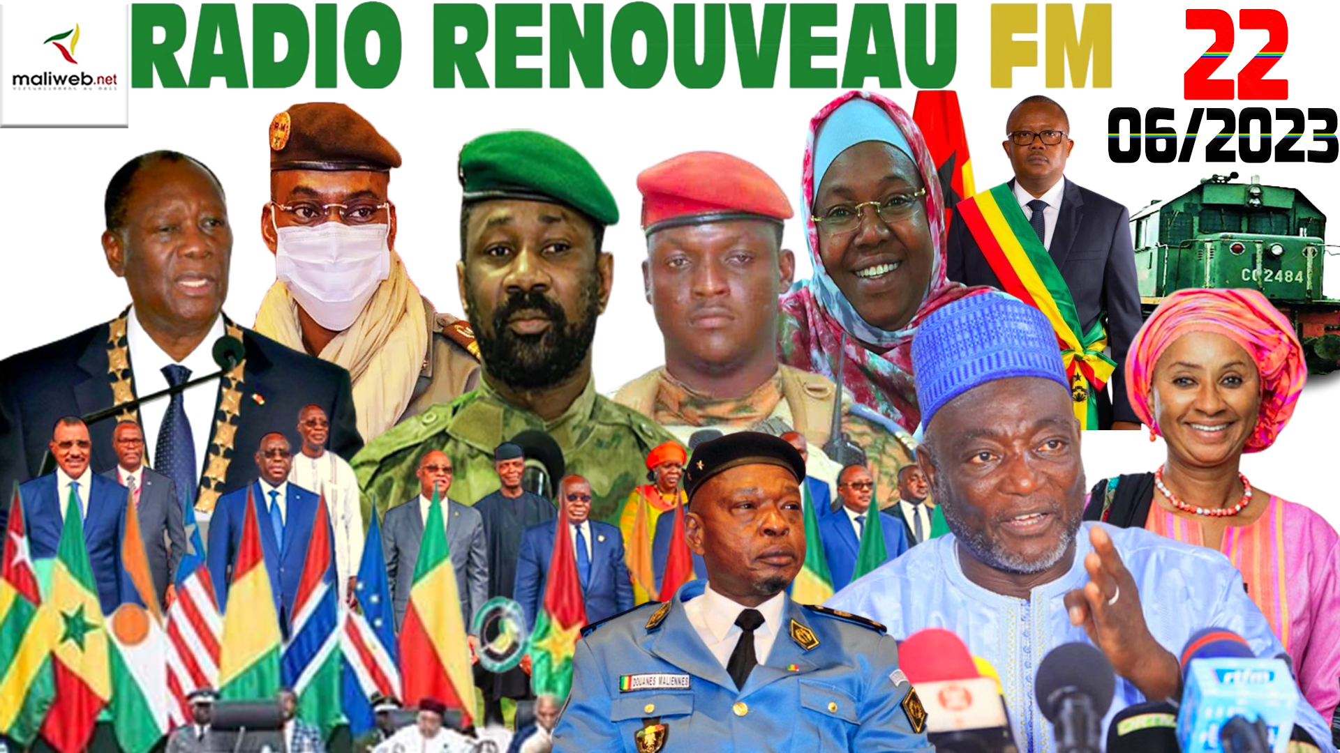 La Revue de Presse de la RADIO RENOUVEAU FM du 22 JUIN 2023