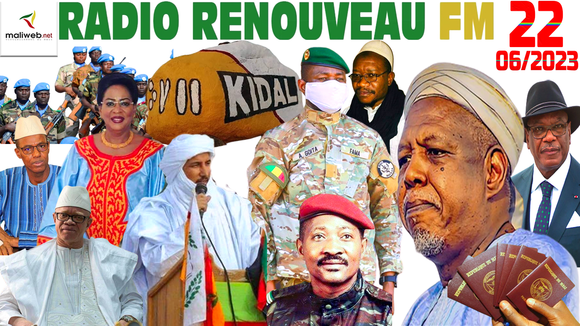 La Revue de Presse de la RADIO RENOUVEAU FM du 23 JUIN 2023