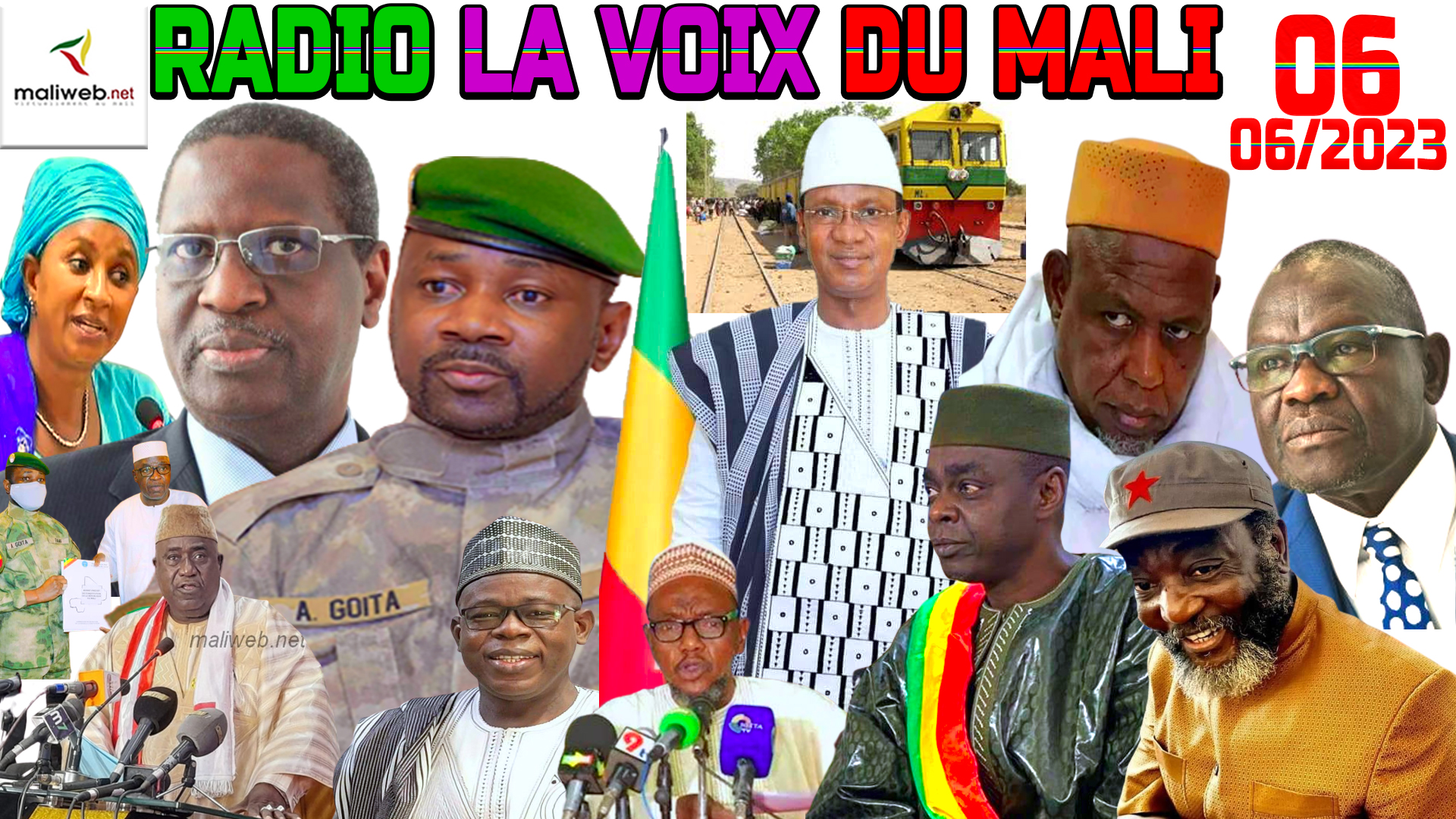 La Revue de Presse de la RADIO LA VOIX DU MALI du 06 JUIN 2023