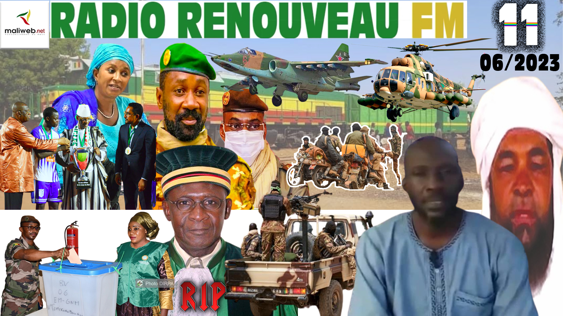 La Revue de Presse de la RADIO RENOUVEAU FM du 12 JUIN 2023