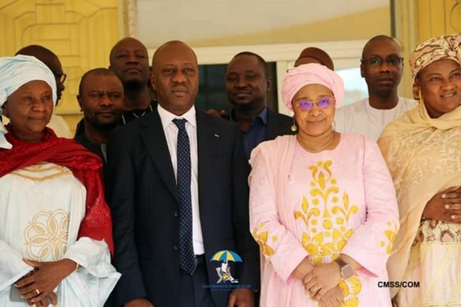 Prise de contact du Ministre de la Santé et du développement Social à la CMSS :  Le Colonel Assa Badiallo TOURE engagé à poursuivre les chantiers ouverts par son prédécesseur