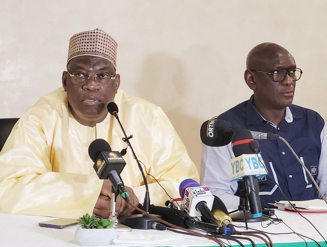 Mamoutou Touré dit Bavieux, président de la FEMAFOOT :  ''Suite à la sollicitation de certains membres du C.E et de plusieurs membres statutaires, j'ai décidé de briguer un 2è mandat''